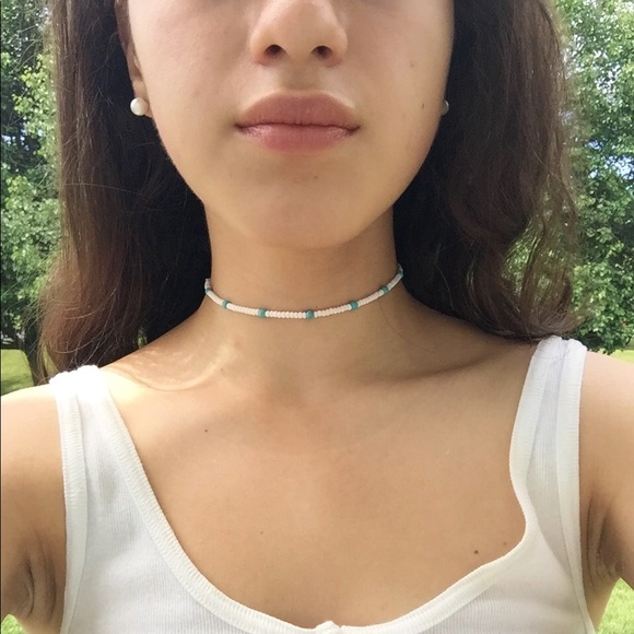 Midday Sky Choker Necklace - Picture 2 of 6